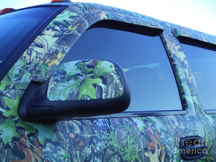 Leaf Photograph - Leaves Truck by Paddy Shaffer