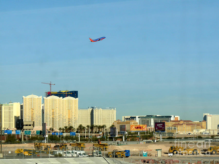 Leaving Las Vegas Photograph by David Bearden