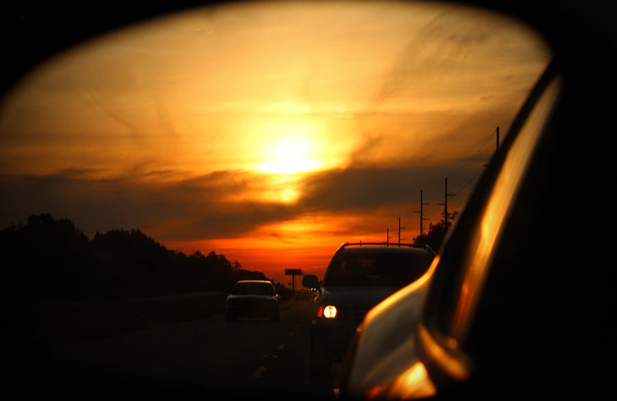 Leaving Sunset Behind Photograph by Cynthia Guinn
