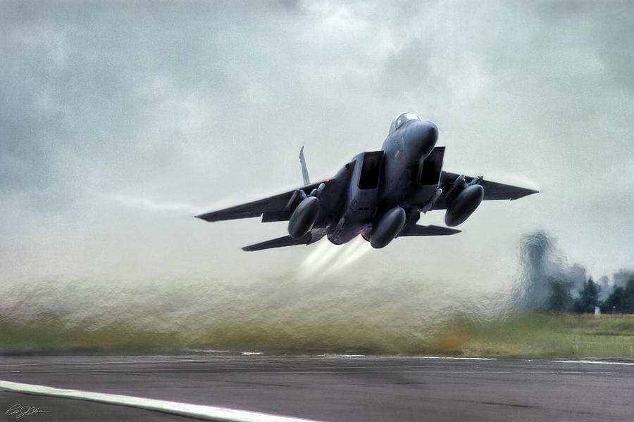 Top Gun Digital Art - Leaving The Nest by Peter Chilelli