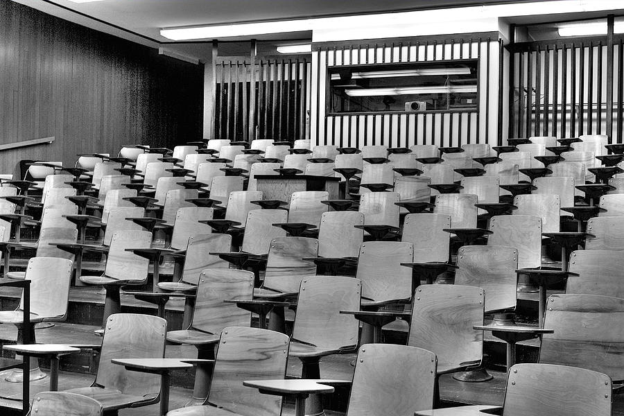 University Photograph - Lecture Hall At Ubc by Lawrence Christopher