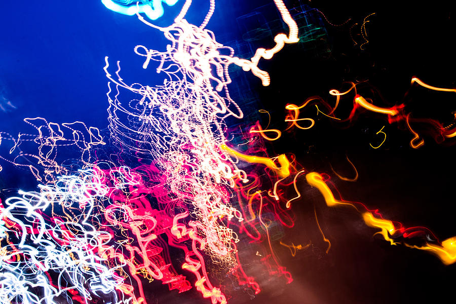 LED Neon Gas Dance UFA #1  Photograph by John Williams