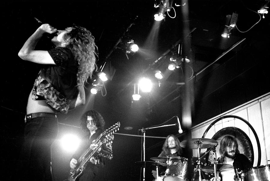 Led Zeppelin Photograph - Led Zeppelin 1972 by Chris Walter