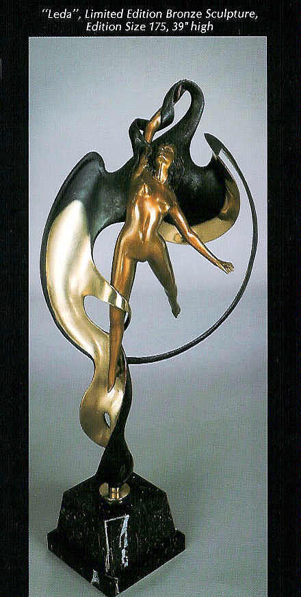 Nude Sculpture - Leda by Angleo Basso