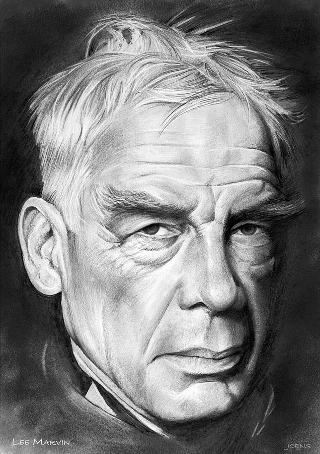 Lee Marvin 2 Drawing