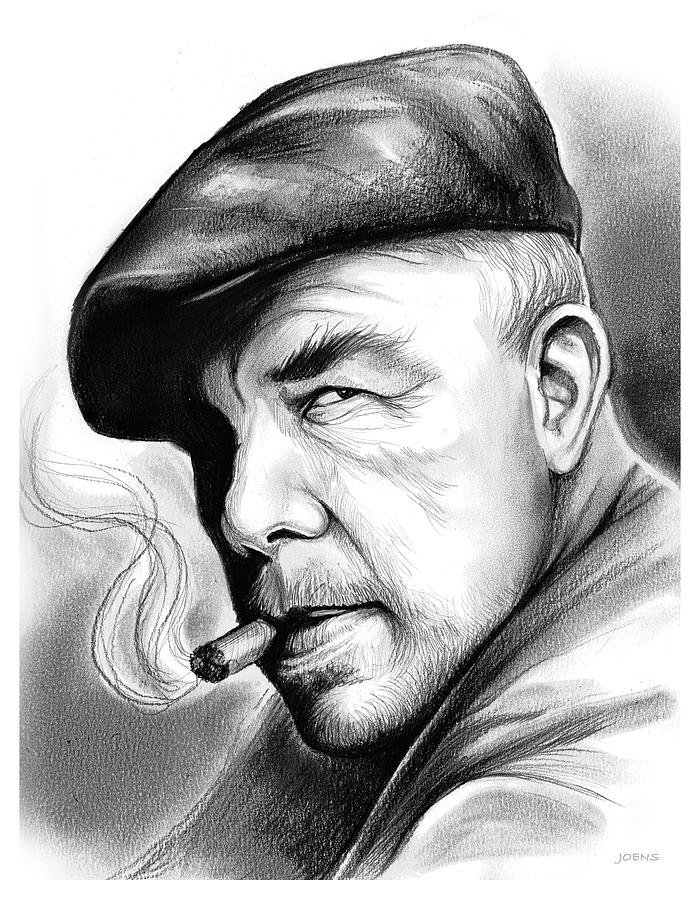 Lee Marvin Drawing