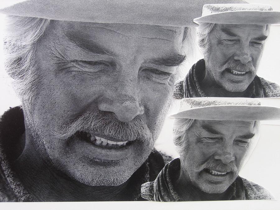 Lee Marvin Monte Walsh collage variation 3 Old Tucson Arizona 1969-2012 Photograph by David Lee Guss