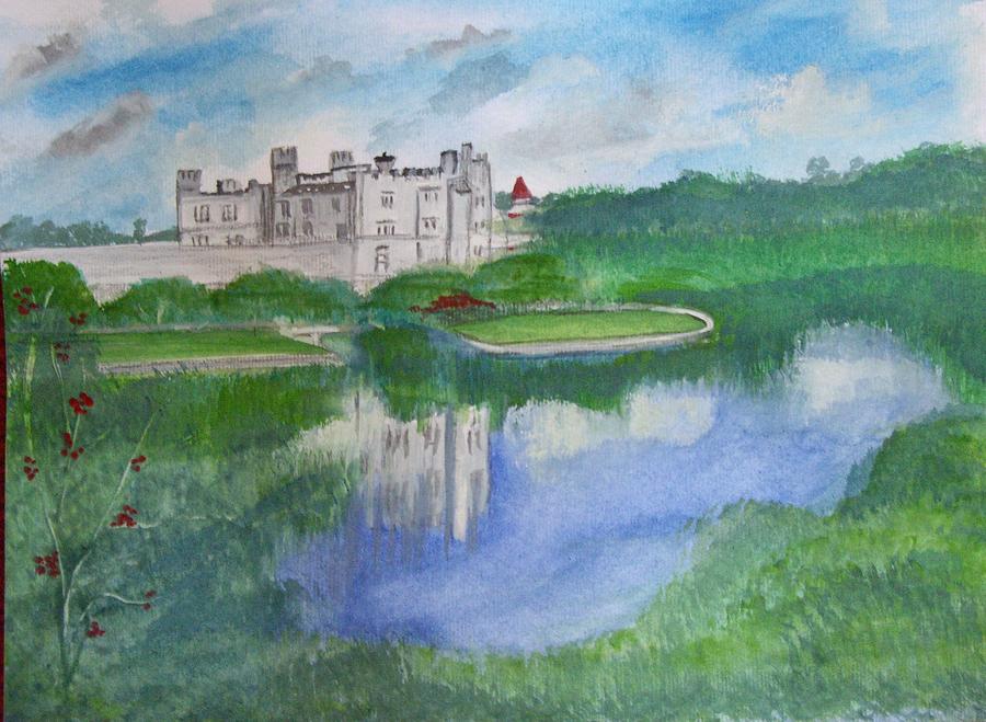 Leeds Castle  Painting by Carole Robins