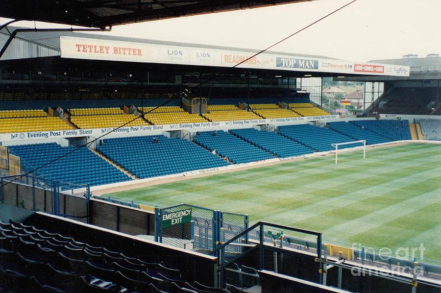 Leeds Elland Road South Stand 2 1990 Photograph By Legendary