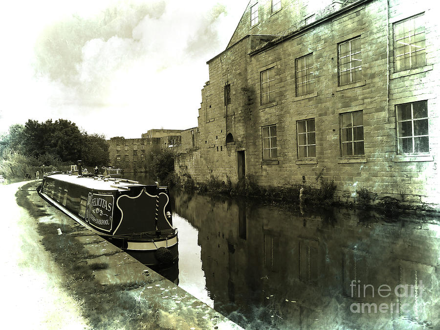 Leeds Liverpool Canal Unchanged for 200 years Photograph by Brenda Kean