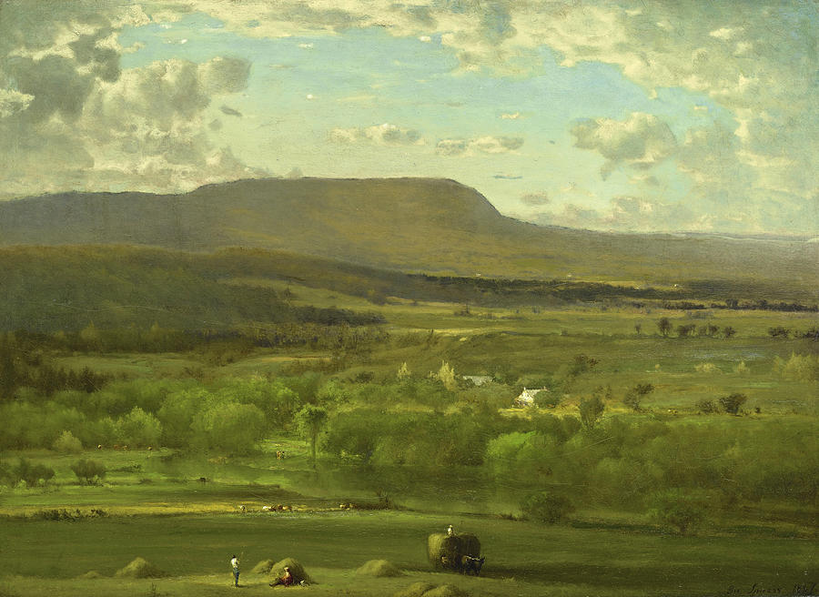 Leeds. New York Painting by George Inness