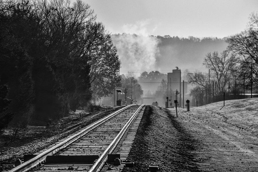 Leeds Railroad Station and Tracks Photograph by Michael Thomas