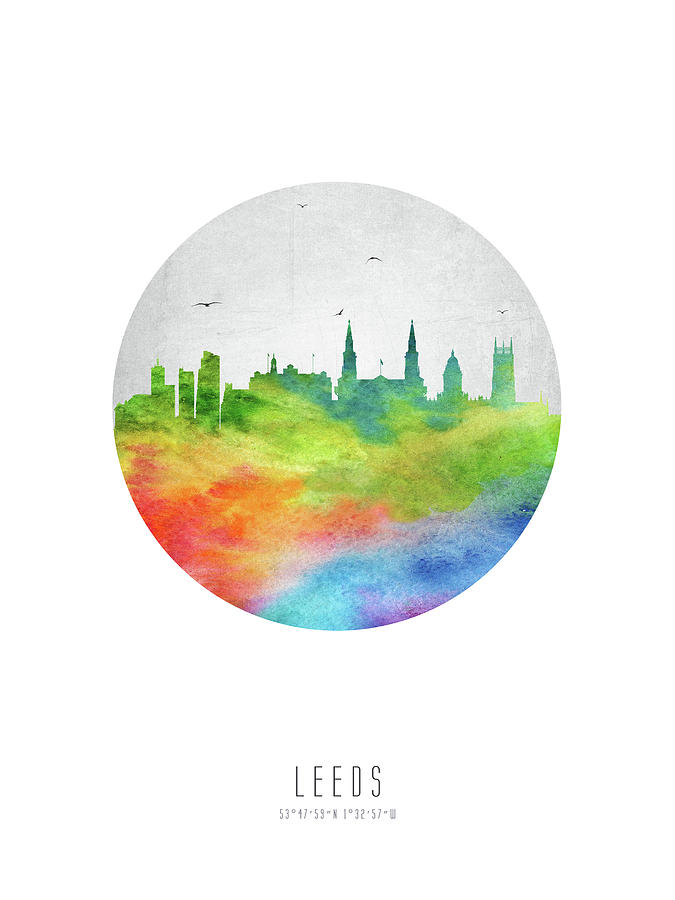 Leeds Skyline Gble20 Digital Art