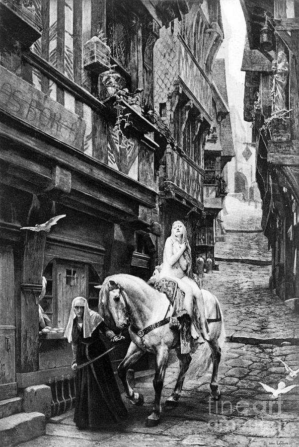 Legend Of Lady Godiva, 11th Century Photograph by Science Source