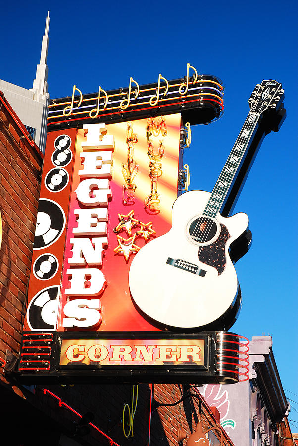 Legends Corner Nashville Photograph by James Kirkikis