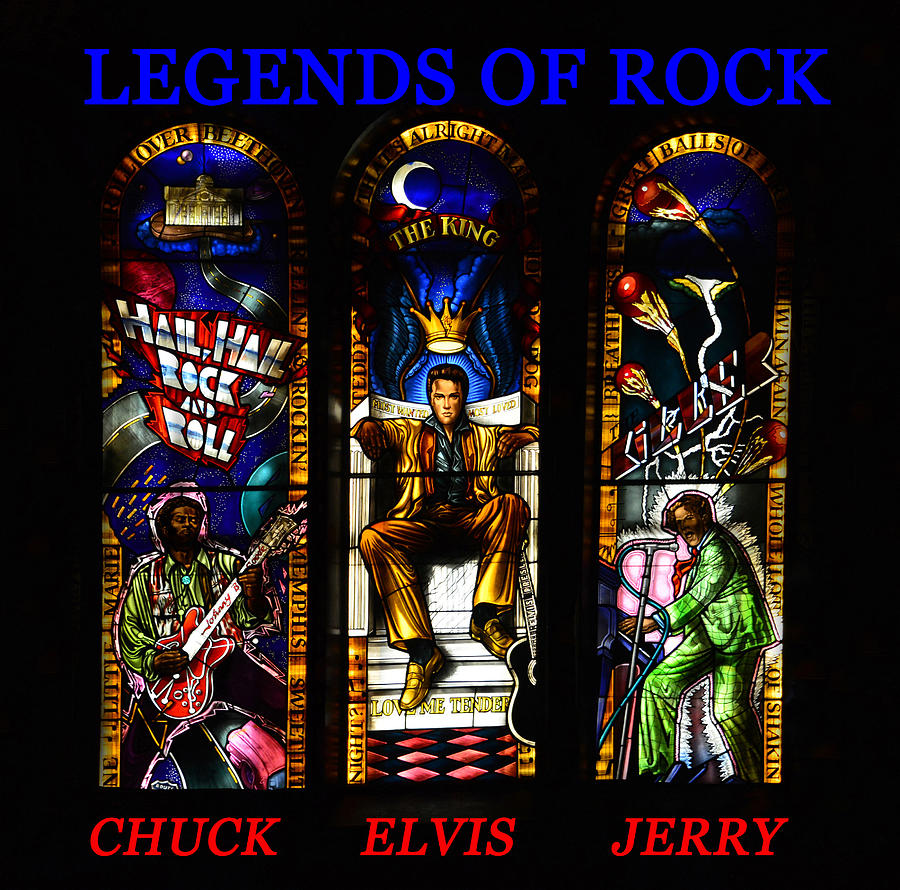 Legends of Rock Photograph by David Lee Thompson