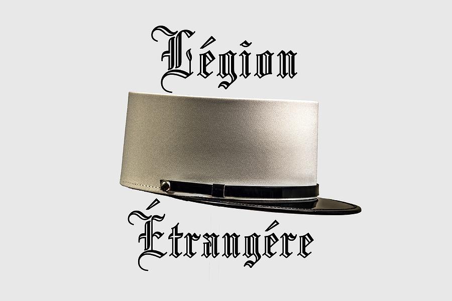 Flag Photograph - Legion Etrangere_transparent by Hans Zimmer