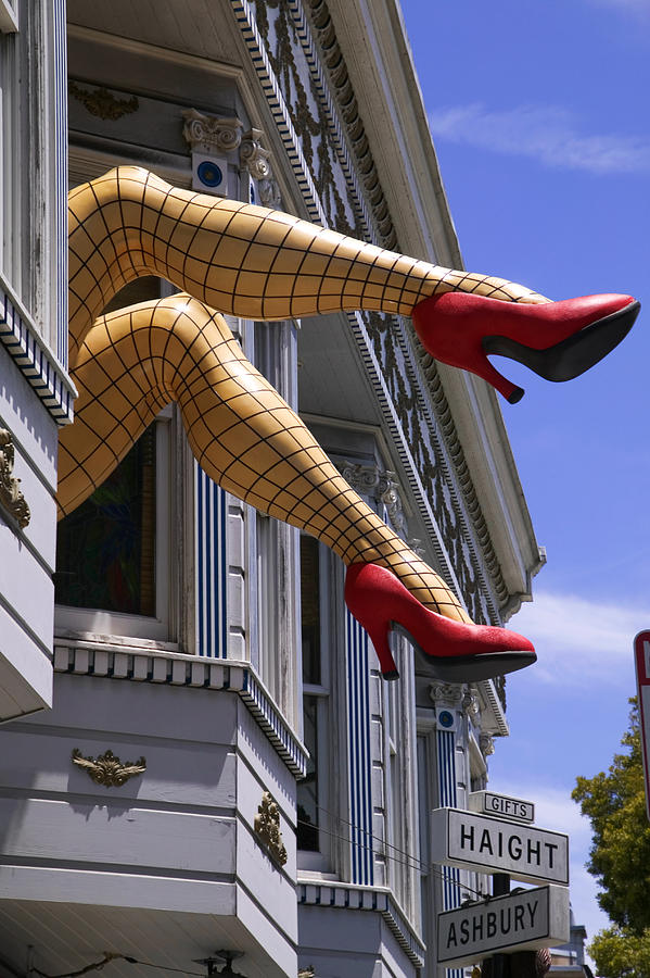 San Francisco Photograph - Legs Haight Ashbury by Garry Gay