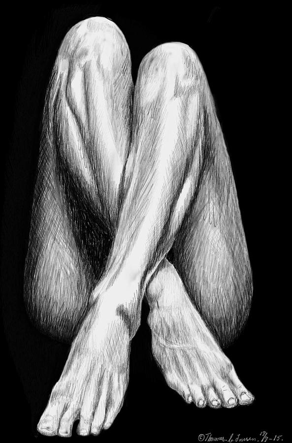 Legs Digital Art by ThomasE Jensen