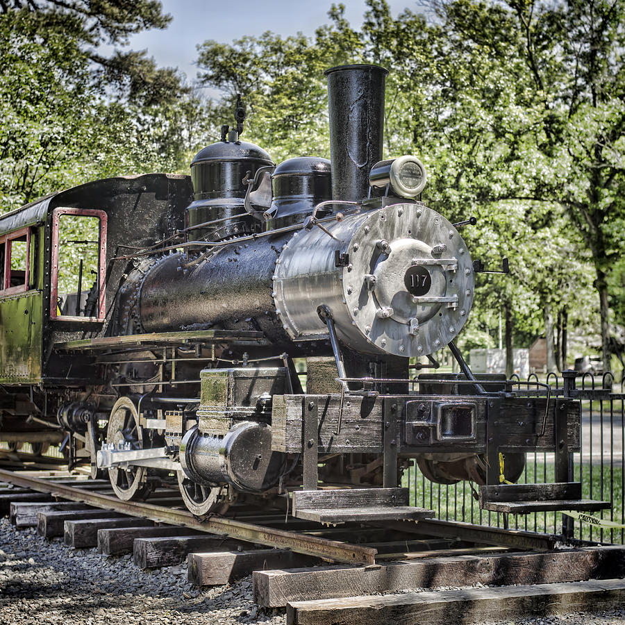 Lehigh Valley Coal Company Locomotive Photograph by Heather Applegate