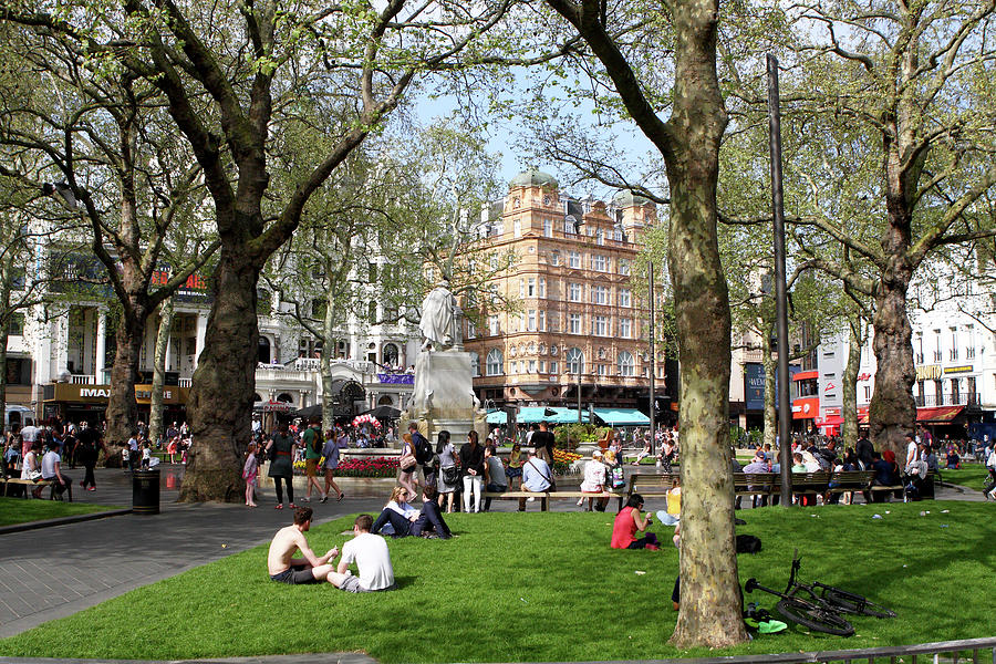 Leicester Square, London  Photograph by Aidan Moran