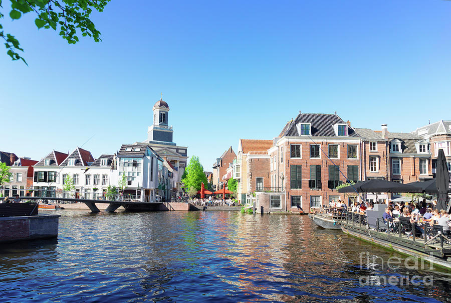Leiden Canals in Netherlands Photograph by Anastasy Yarmolovich