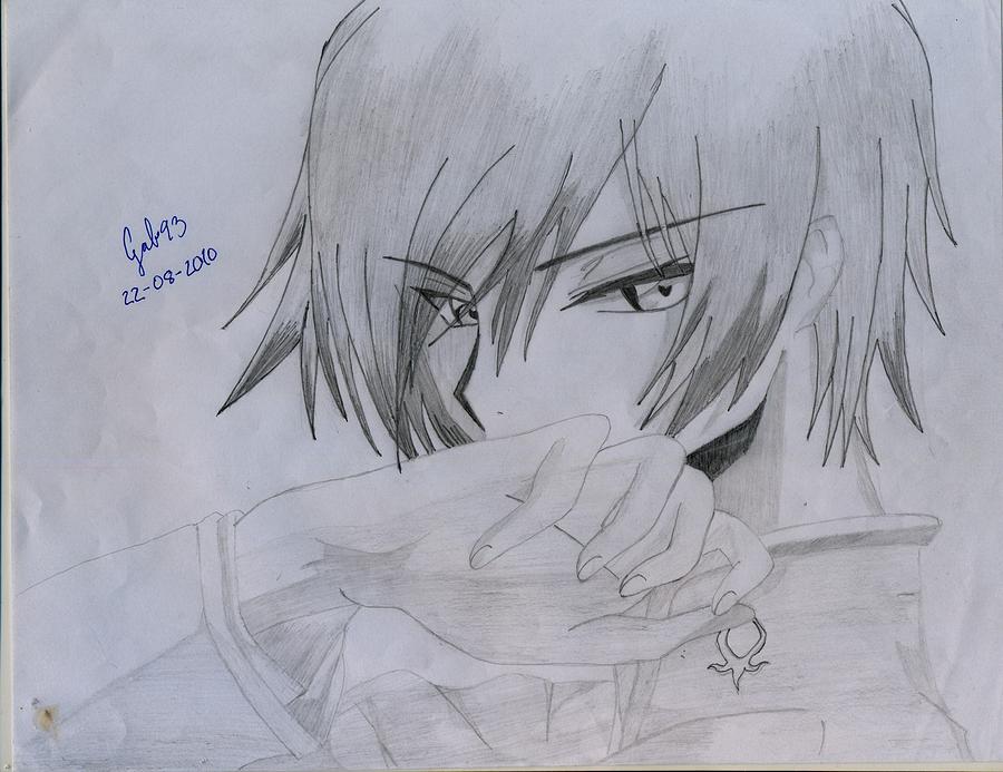 How to Draw Lelouch Lamperouge  Code Geass  YouTube