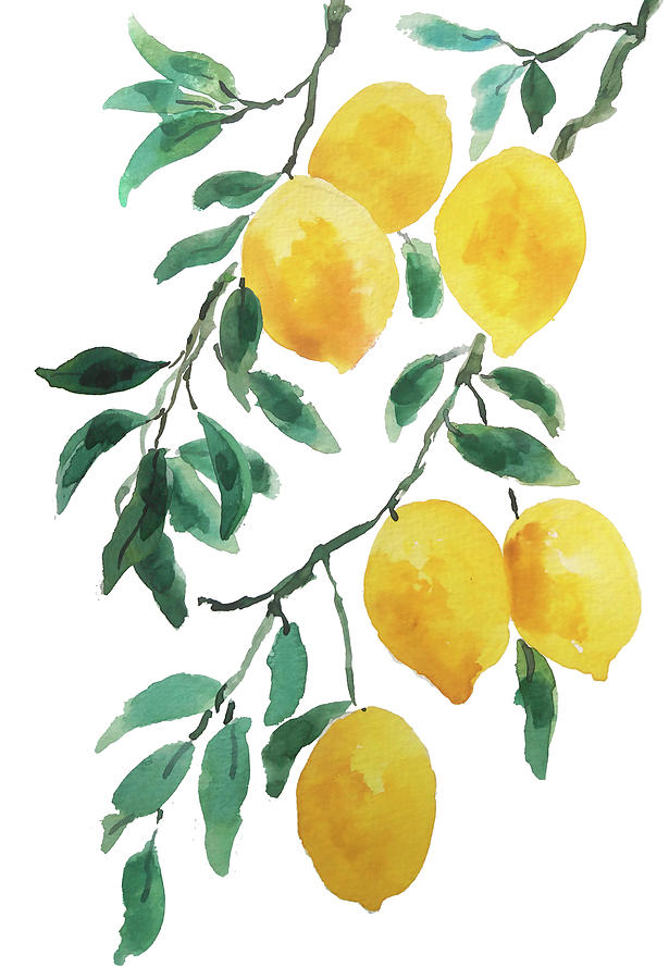 Lemon 2018 Painting by Color Color