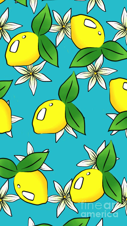 Flower Digital Art - Lemon Blossom by Kailyn DElena