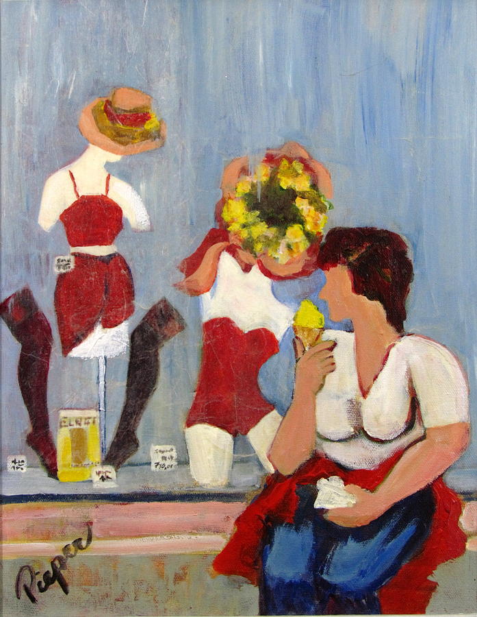 Lemon Eis Painting by Betty Pieper