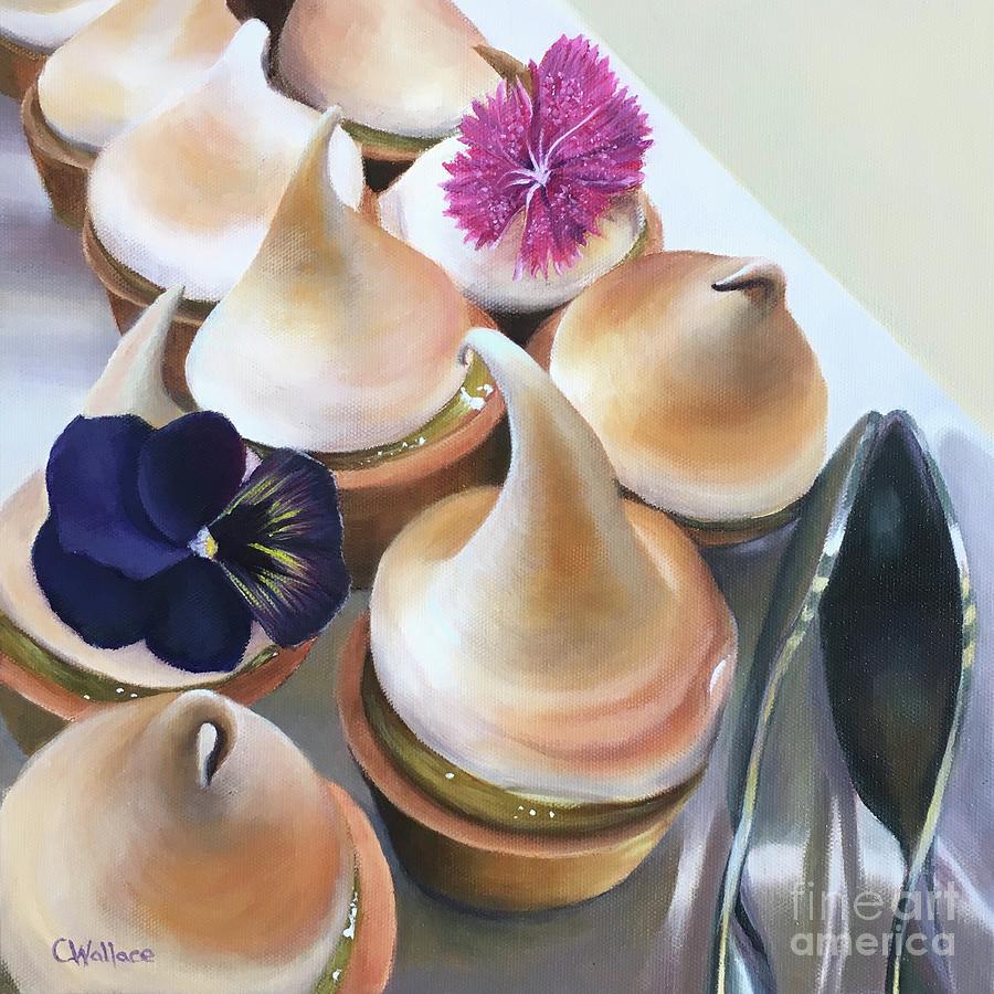 Lemon Meringue Painting by Catherine Wallace | Fine Art America