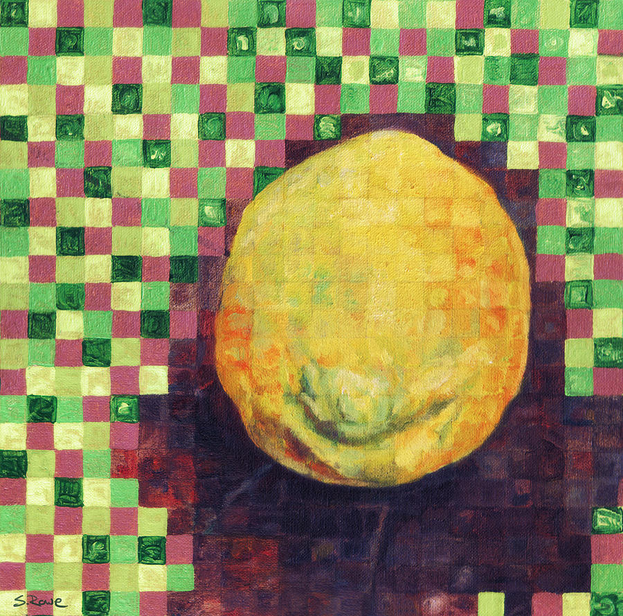 Lemon Squares Painting by Shawna Rowe