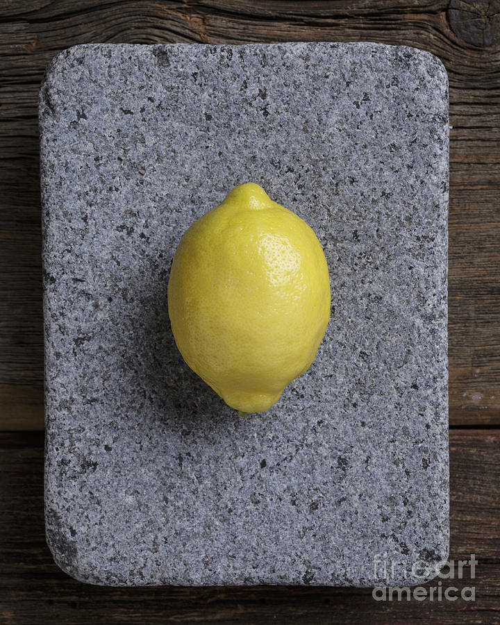 Lemon Still Life Photograph by Edward Fielding