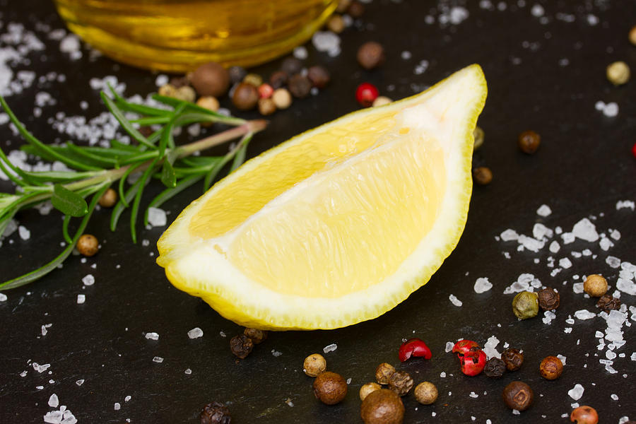 Lemon with Spices  Photograph by Anastasy Yarmolovich