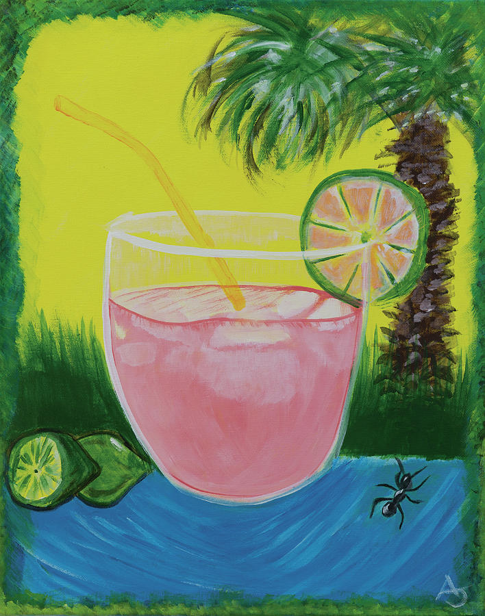 Lemonade Painting - Lemonade by Aj Lemonade Painting - Lemonade by Aj