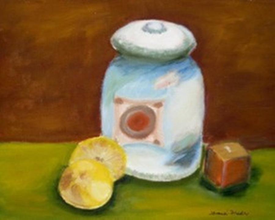 Lemons Painting by Jamie Frier