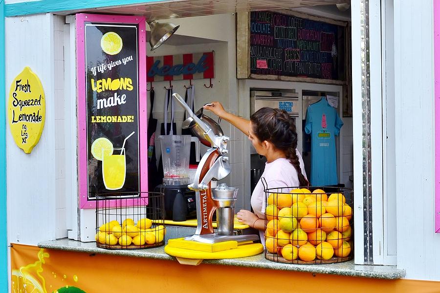 Lemons Make Lemonade - Rehoboth Beach Delaware Photograph by Kim Bemis