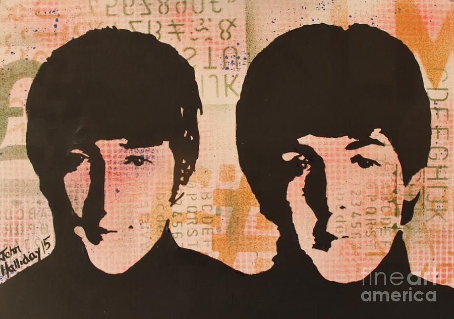 Lennon And Mccartney Painting