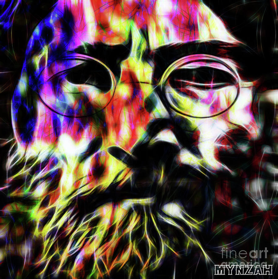 John Lennon Digital Art - Lennon by Mynzah