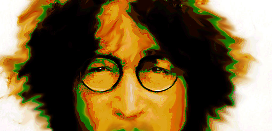 Lennon painting Painting by Enki Art | Fine Art America