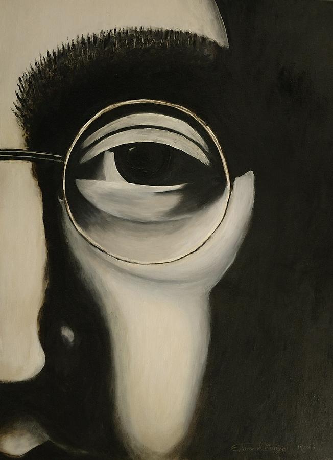 Lennon's Left Eye Painting by Edward Longo - Fine Art America