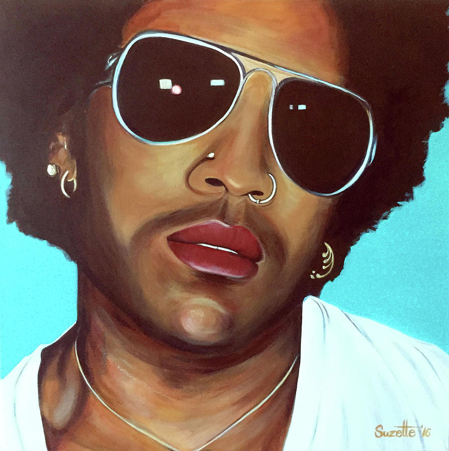 Lenny Kravitz Painting
