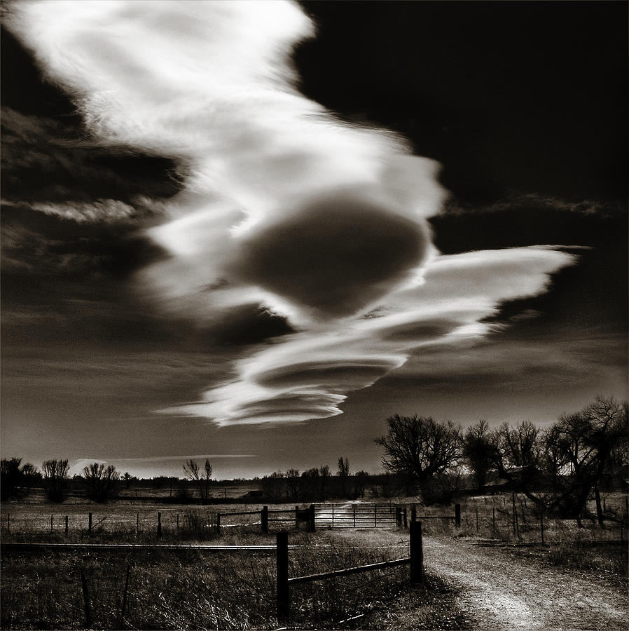 Lenticular Clouds of Colorado Photograph by Marilyn Hunt