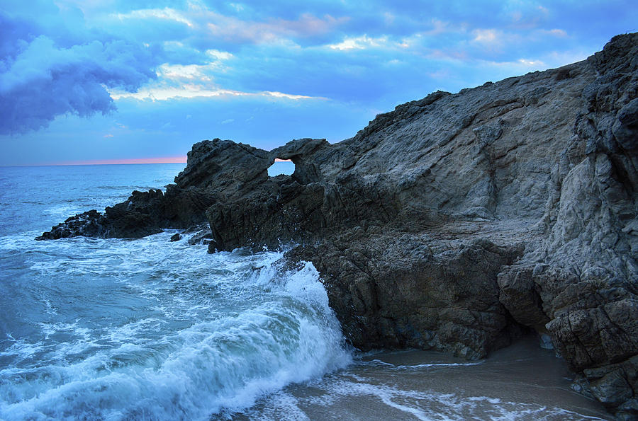 Leo Carrillo State Beach Arch Photograph by Kyle Hanson