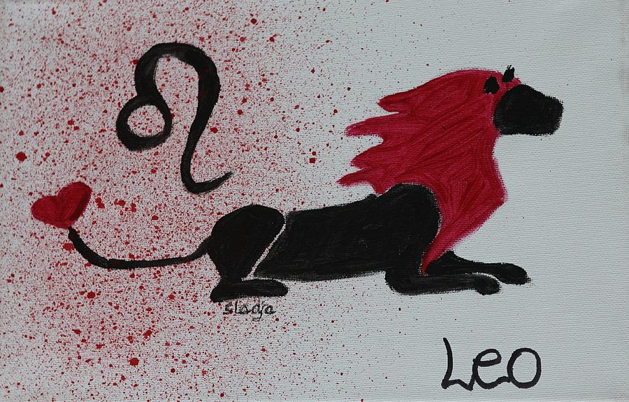 leo Painting by Sladjana Lazarevic