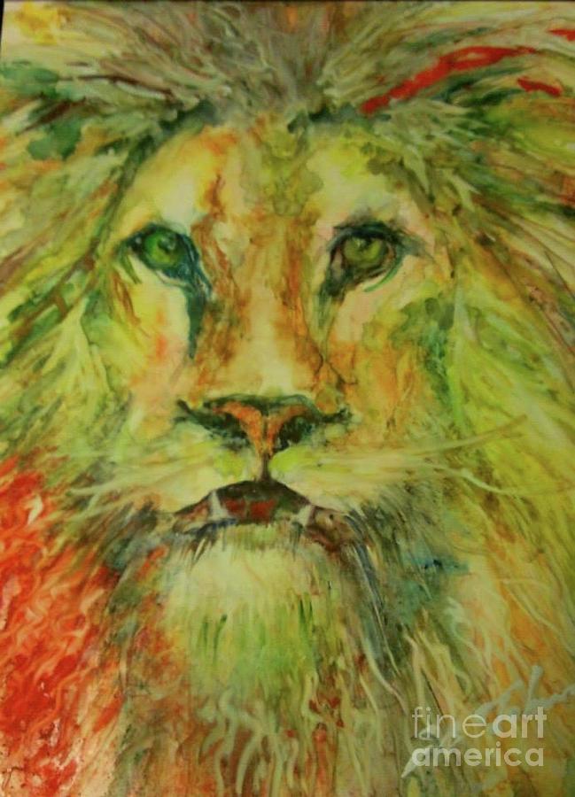 Leo Painting by Susan Blackaller-Johnson
