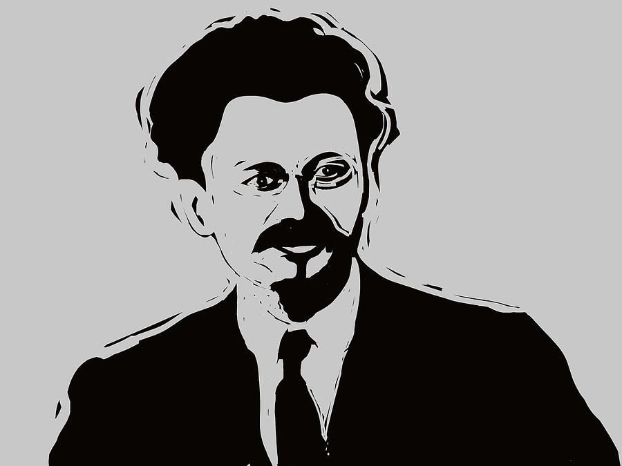 Trotsky Digital Art by Rob Prince - Pixels