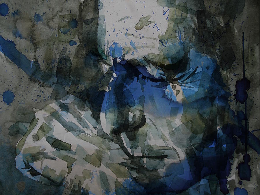 Leonard Cohen - It Goes Like This The Fourth The Fifth Painting by Paul Lovering