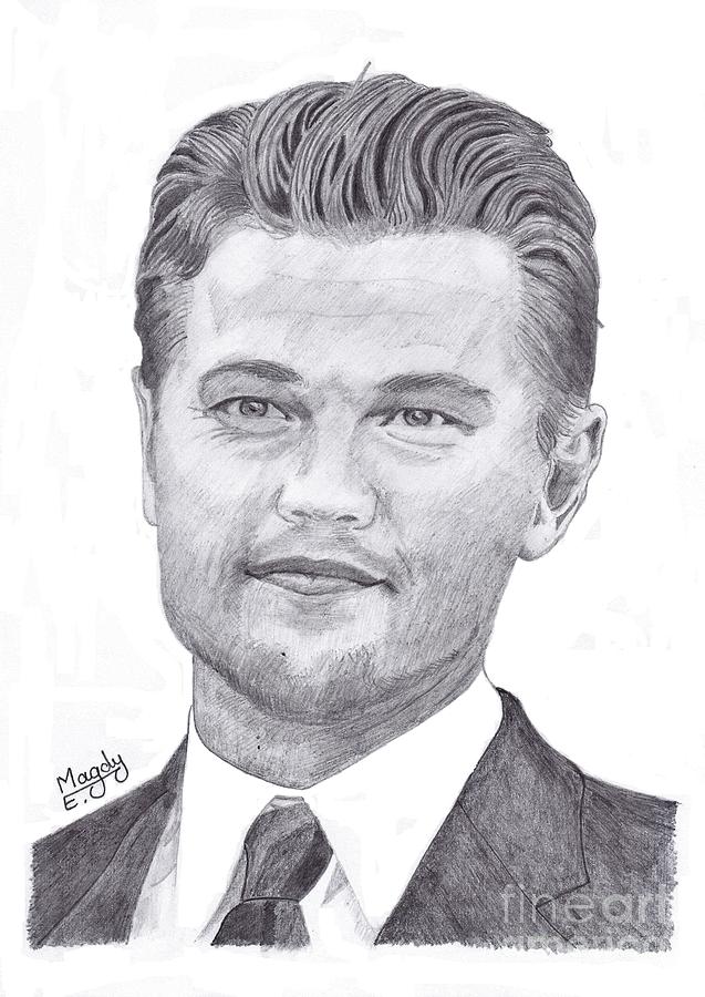 Leonardo Dicaprio Drawing by Magdy Ebade - Fine Art America