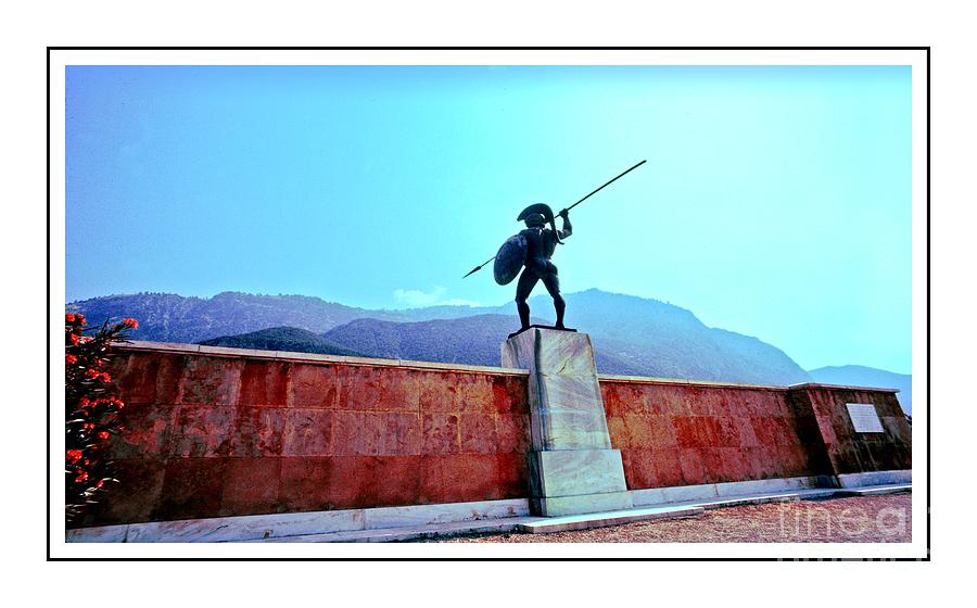 Leonidas at Thermopylae ver 7 Photograph by Larry Mulvehill